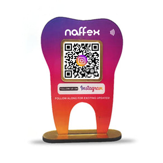 Dental Clinic Instagram QR Standee – Connect with Patients Instantly-043
